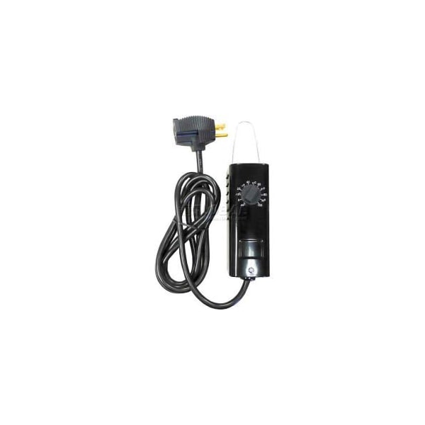 TPI Line Voltage Thermostat Industrial Series SPST Cool Only 6' Cord/Plug KTO121